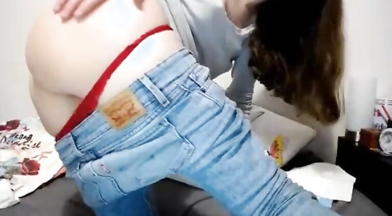 Huge Creamy white butt