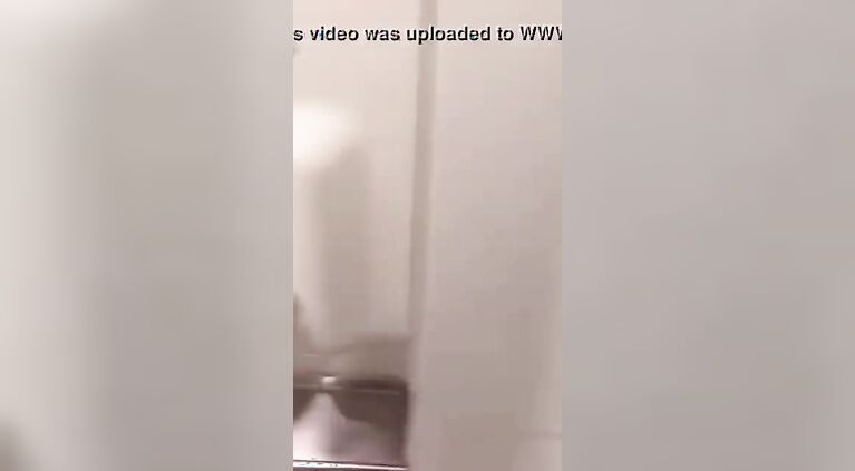 Cute Geek “Zhana” Sheila Ortega touches herself in train bathroom!