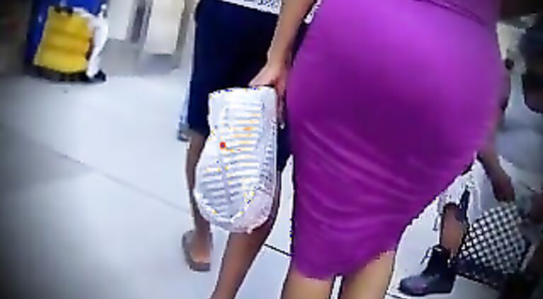 Bigg Thick Boo Purple Dress!!